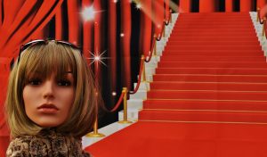 red carpet, stairs, glamor